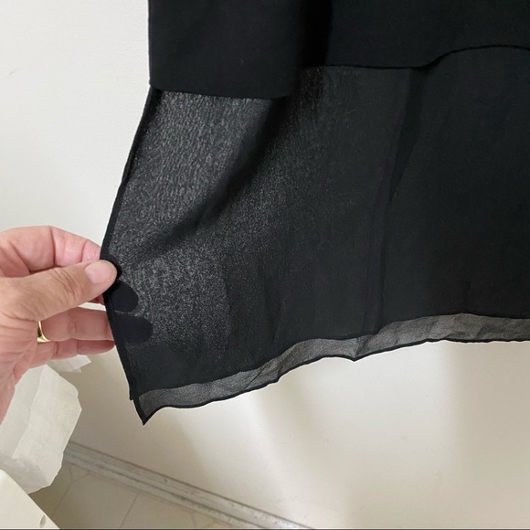 Eileen Fisher Bateau-Neck Long Tank - Picture 4 of 6